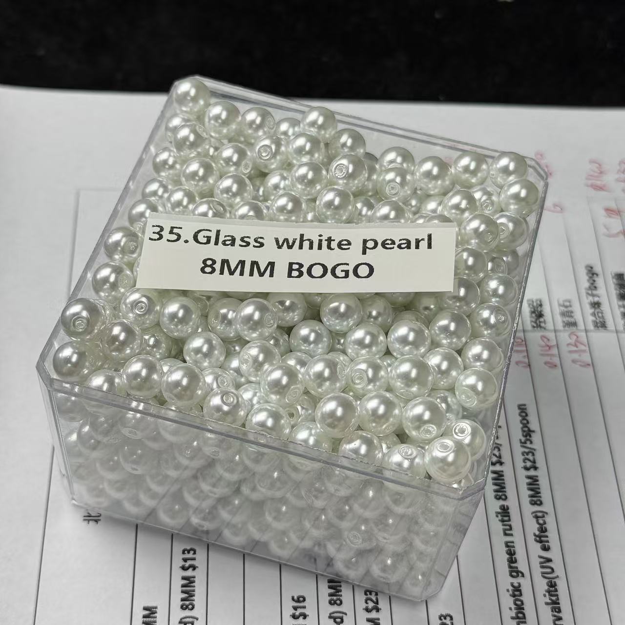 One bowl crystal bead- Felicity01-can make 6pcs bracelets 2.6