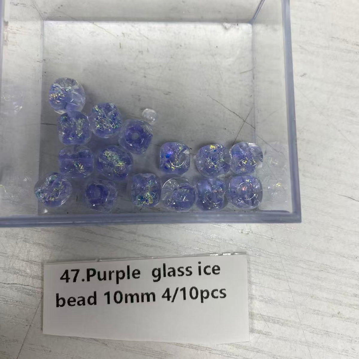 One bowl crystal bead- Felicity-can make 6pcs bracelets 10.6