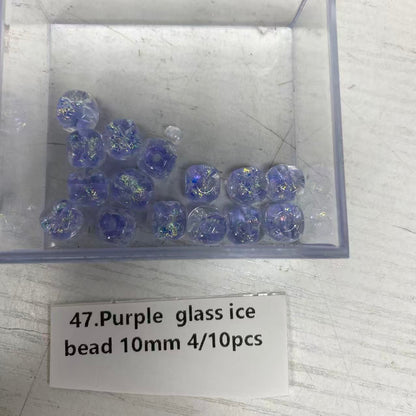 One bowl crystal bead- Felicity-can make 6pcs bracelets 10.6