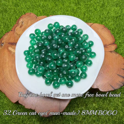 One bowl crystal bead- Felicity-can make 6pcs bracelets 8.22