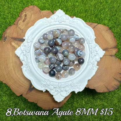 One bowl crystal bead- Felicity-can make 6pcs bracelets 8.6