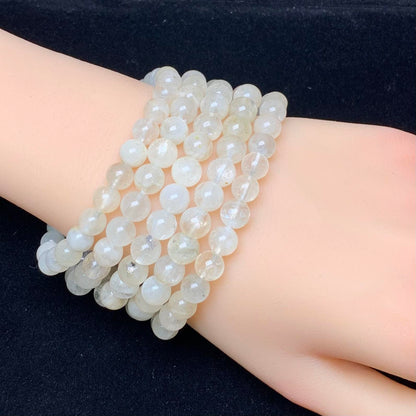 Libyan golden moonstone bracelet 7mm 1pc（SL82）