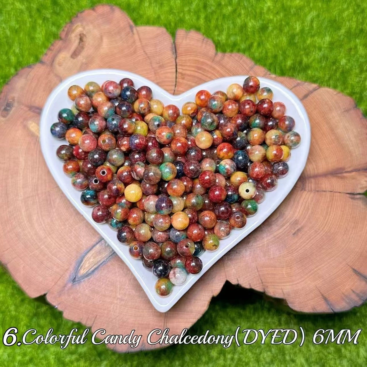 One bowl crystal bead- Felicity-can make 6pcs bracelets 6.13