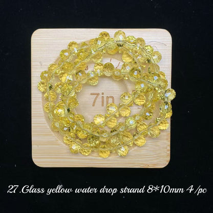 One bowl crystal bead- Felicity-can make 6pcs bracelets 9.21