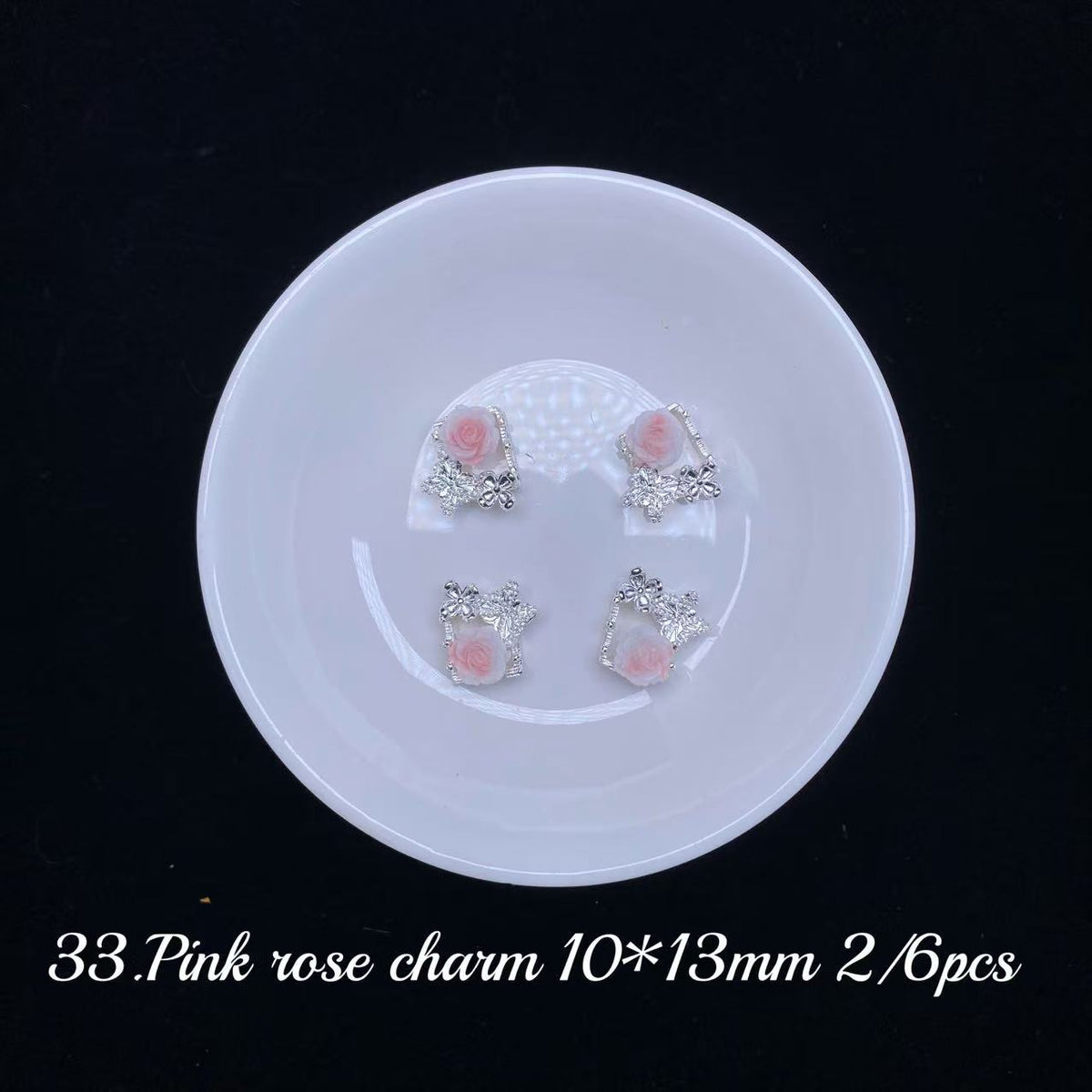 One bowl crystal bead- Felicity-can make 6pcs bracelets 9.24