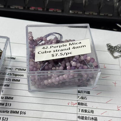 One bowl crystal bead- Felicity01-can make 6pcs bracelets 2.5