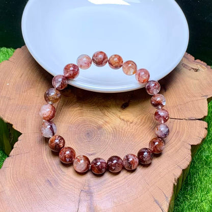 Pigeon Blood Fire Quartz bracelet 1pc (8mm-15mm）