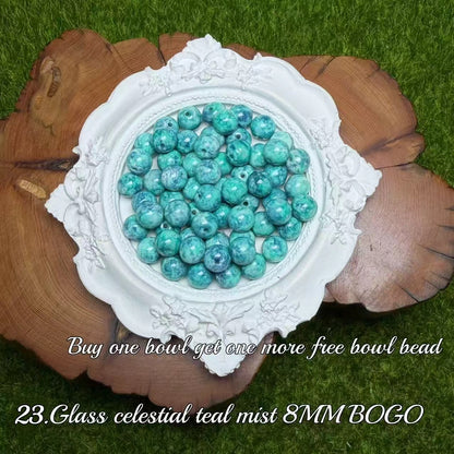 One bowl crystal bead- Felicity-can make 6pcs bracelets 9.25
