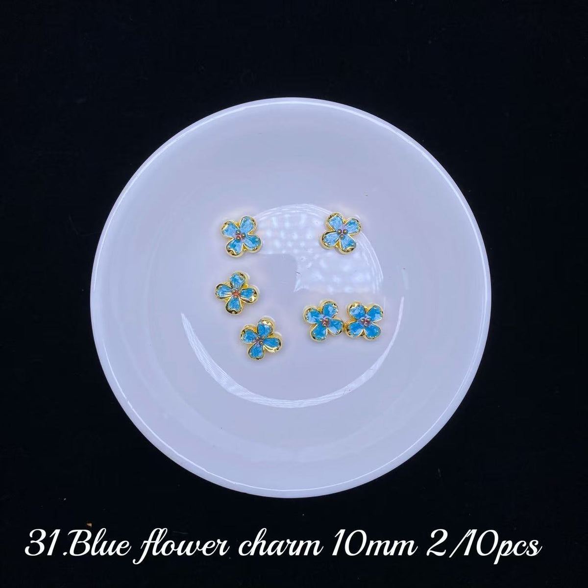 One bowl crystal bead- Felicity-can make 6pcs bracelets 9.24