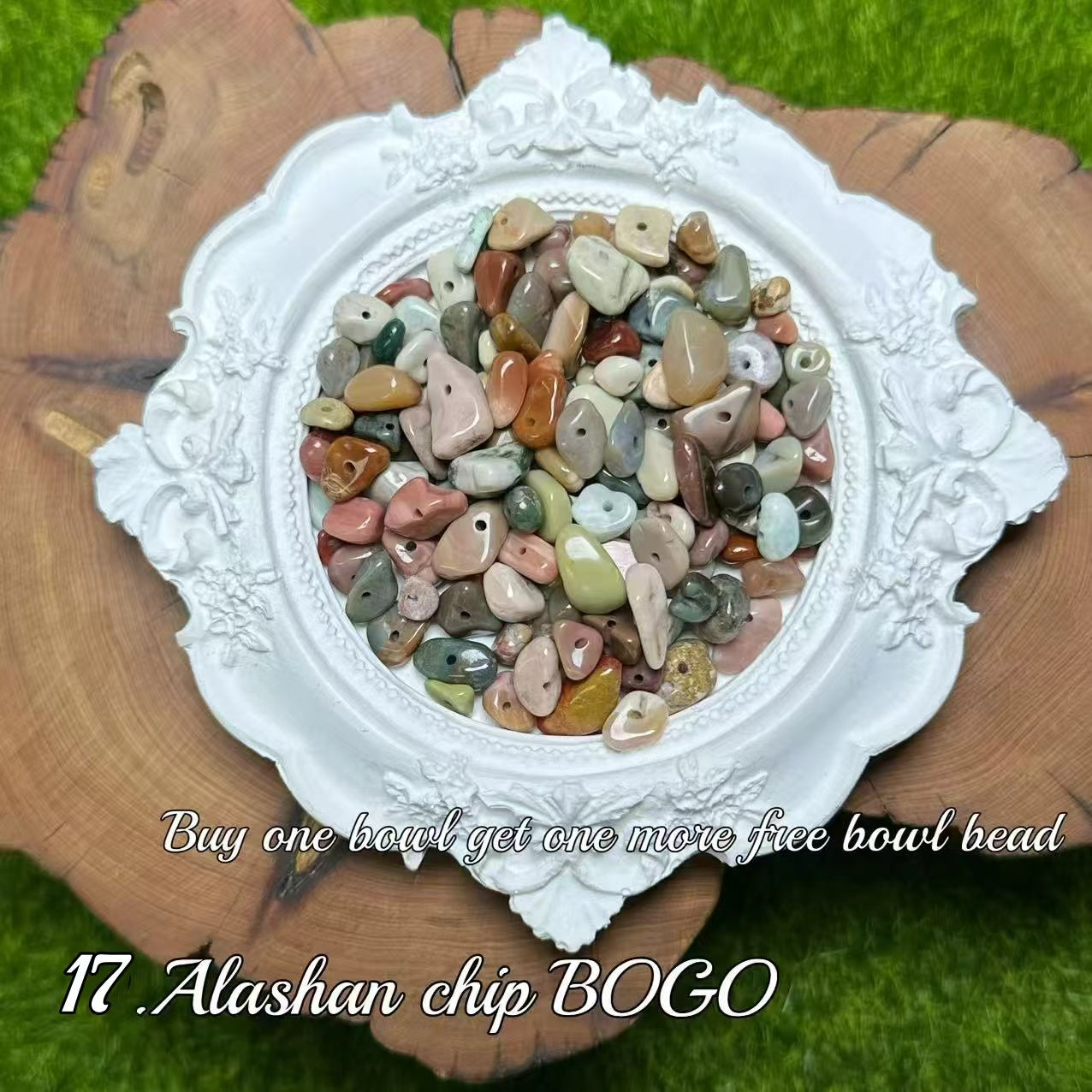 One bowl crystal bead- Felicity01-can make 6pcs bracelets 2.5