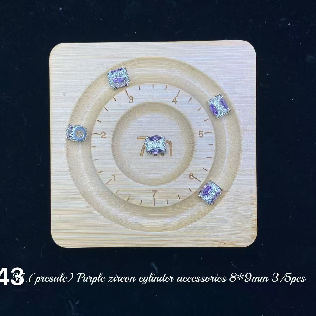 One bowl crystal bead- Felicity-can make 6pcs bracelets 6.5
