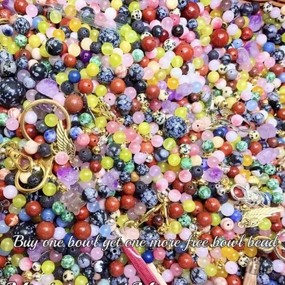 One bowl crystal bead- travis00-can make 6pcs bracelets 12.06