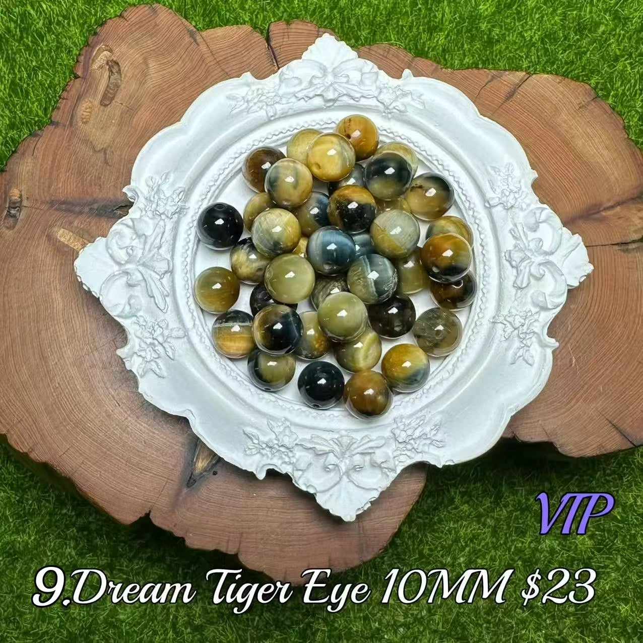 One bowl crystal bead- Felicity-can make 6pcs bracelets 8.22