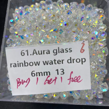 One bowl crystal bead- Felicity-can make 6pcs bracelets 9.2