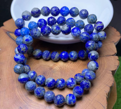 Lapis Facet Bracelet 8mm 1pc (SL692)