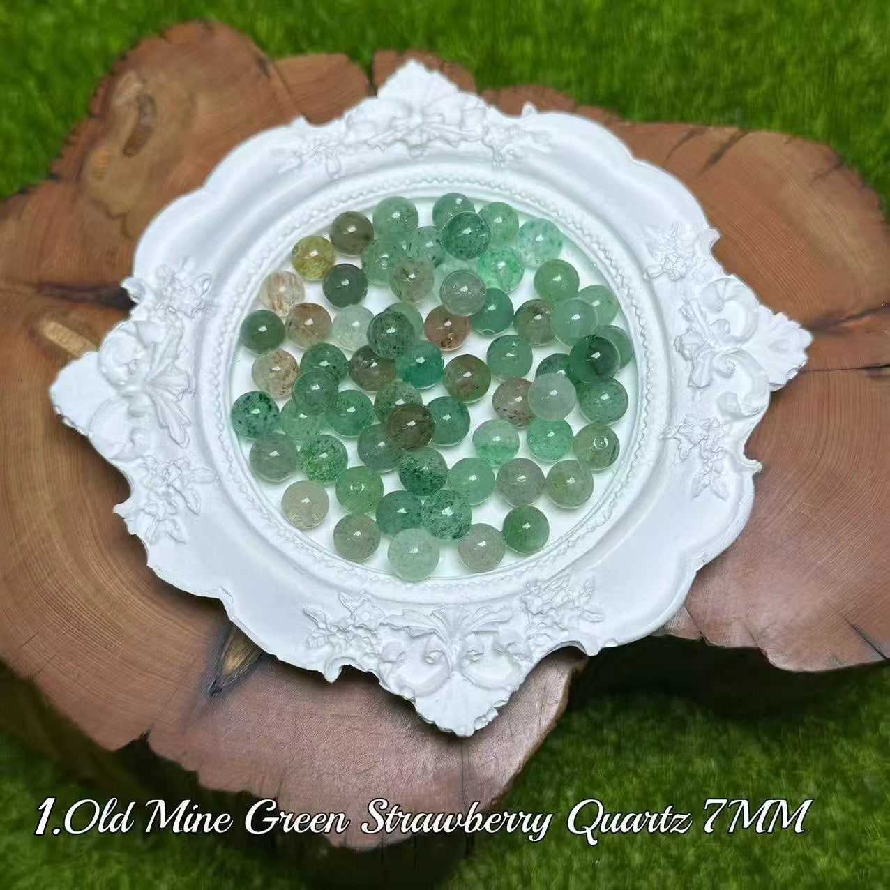 One bowl crystal bead- Felicity-can make 6pcs bracelets 8.6