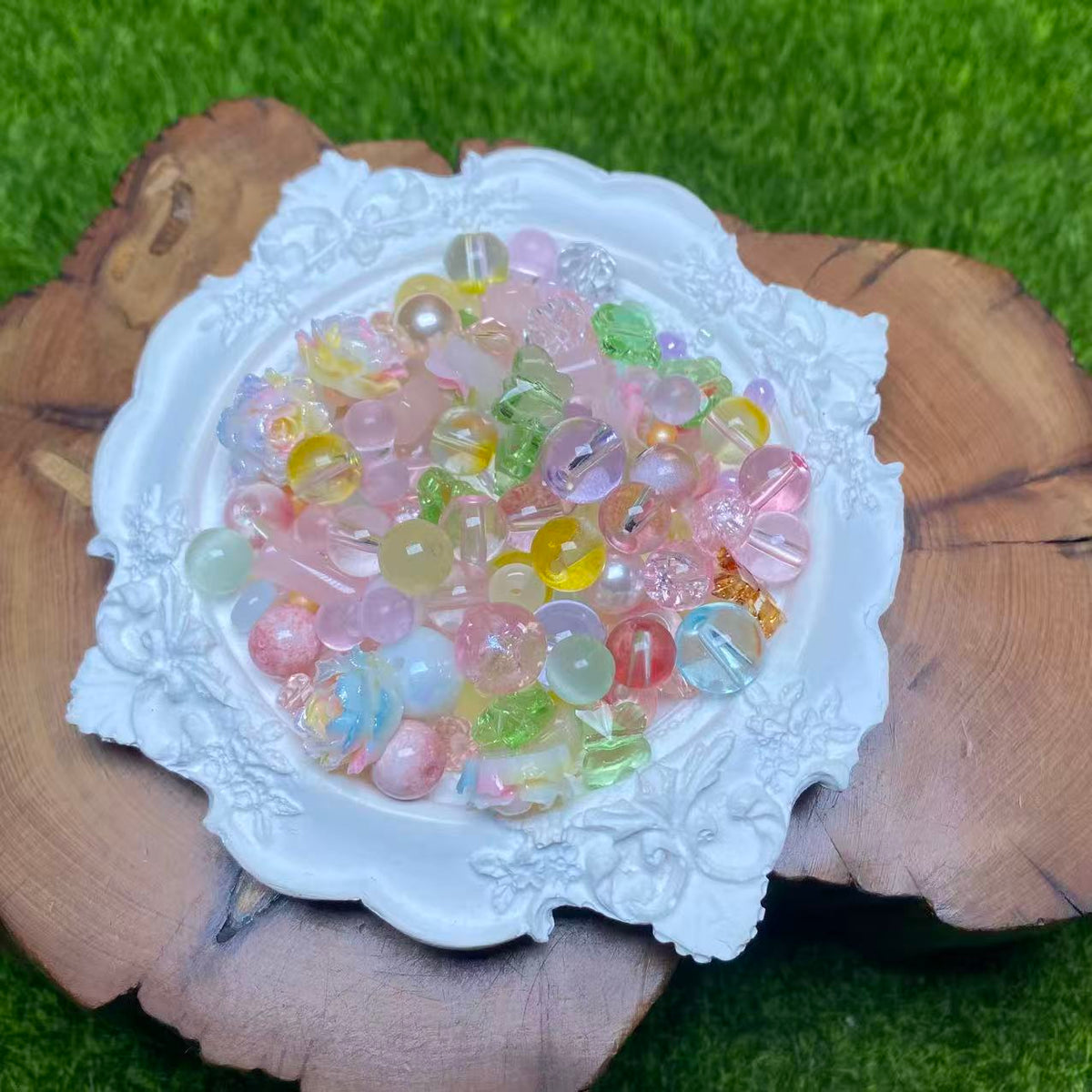 1 Schale (60 g) glänzende Perlenmischung – felicity