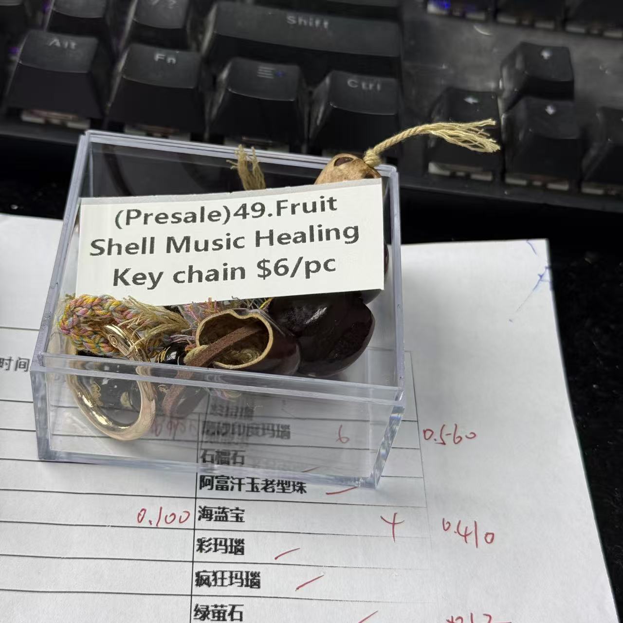 One bowl crystal bead- Felicity01-can make 6pcs bracelets 2.5