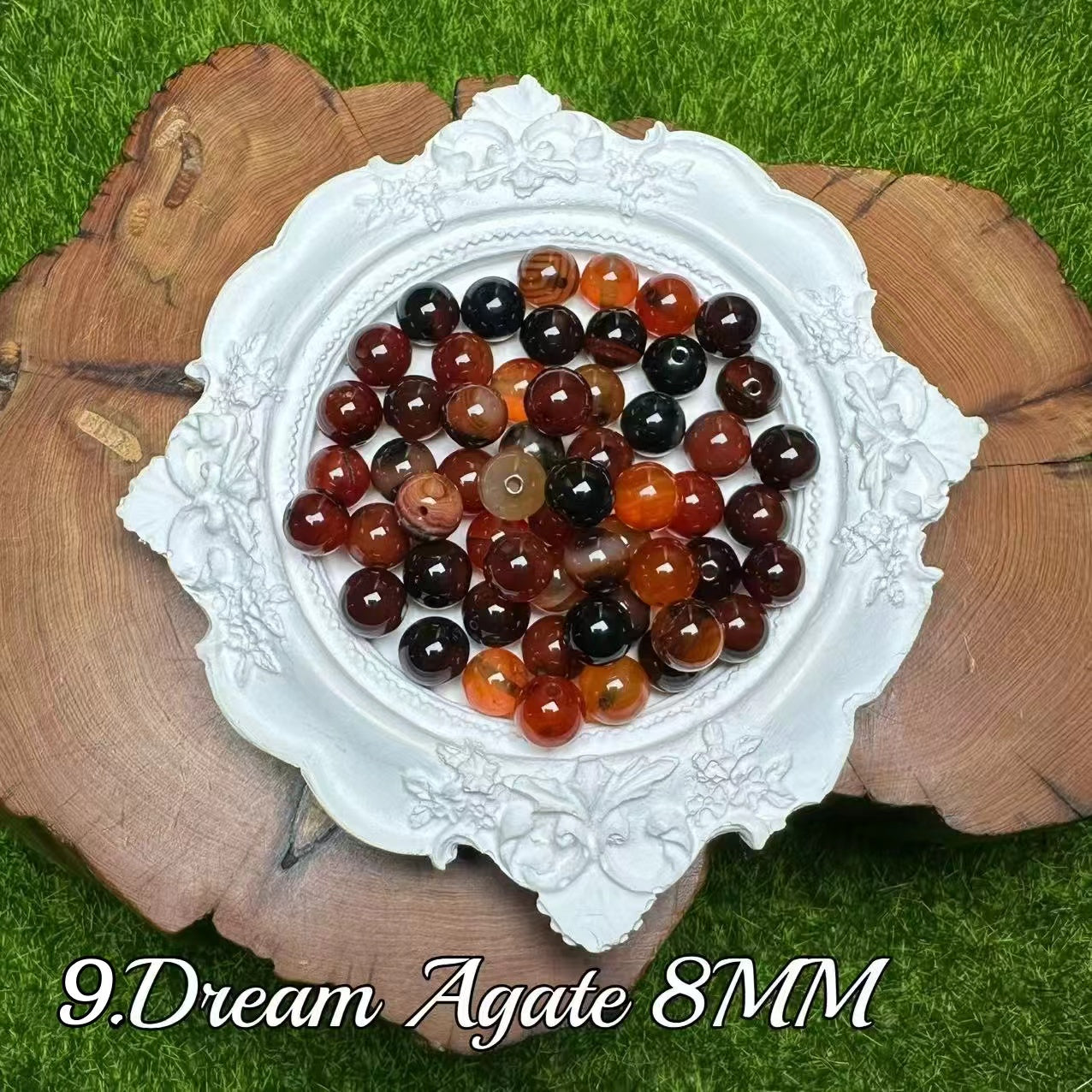 One bowl crystal bead- travis00-can make 6pcs bracelets 8.6