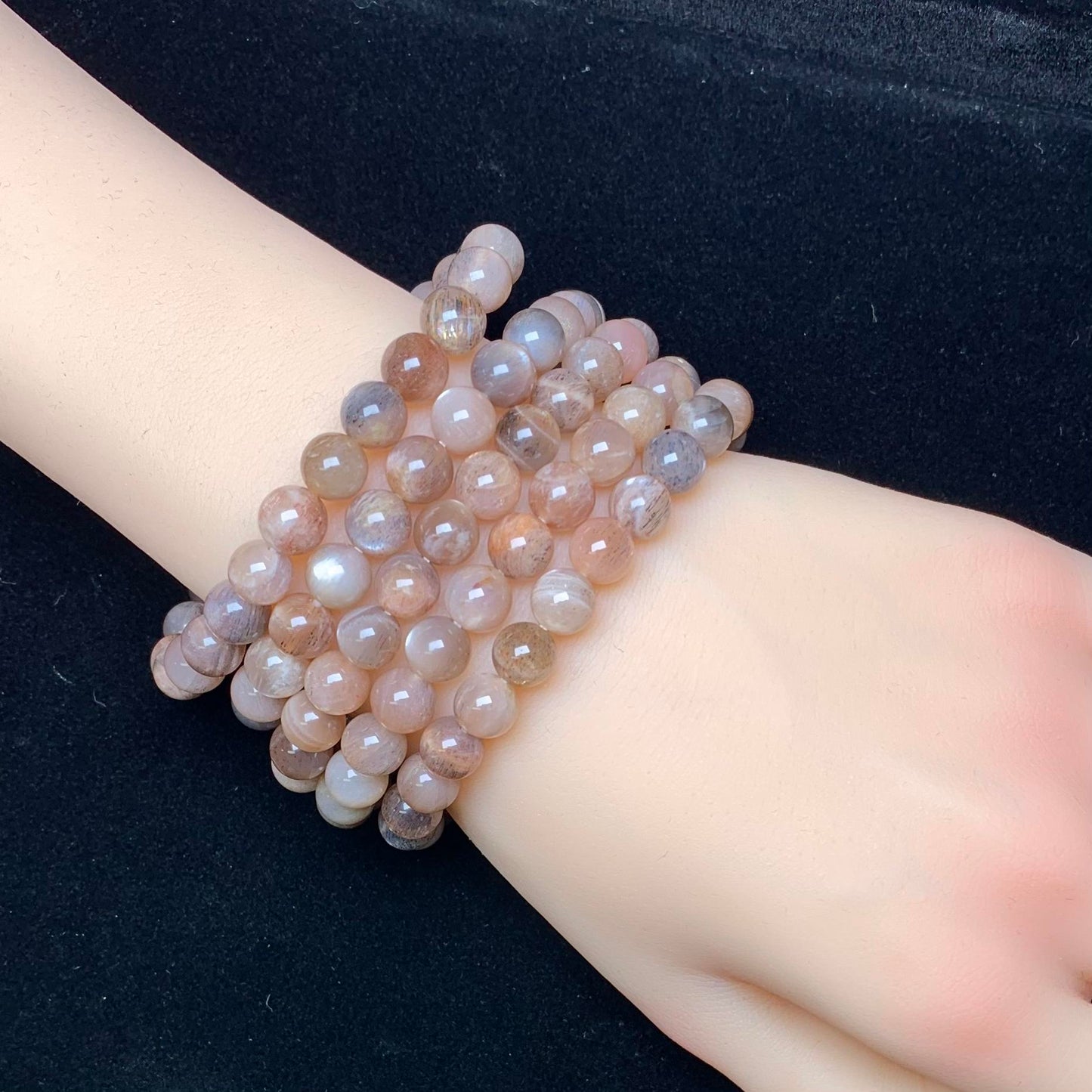 Feather Backbone bracelet 7mm 1pc (SL77)