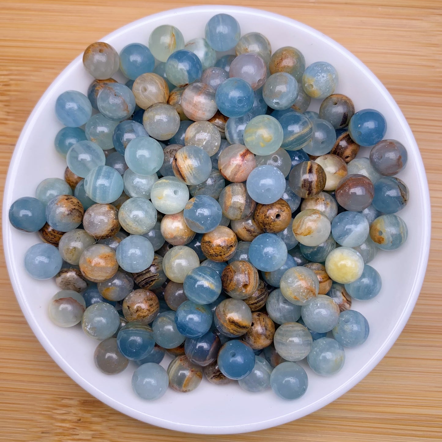 Blue onyx bead 27$/4spoon 88pcs_ 1 bowl 8mm(VIP23)