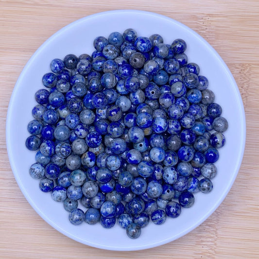 Lapis bead 168pcs_ 1 bowl 6mm(SIX25)