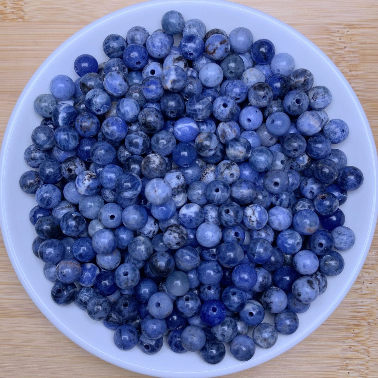 Sodalite bead 168pcs_ 1 bowl 6mm(SIX15)