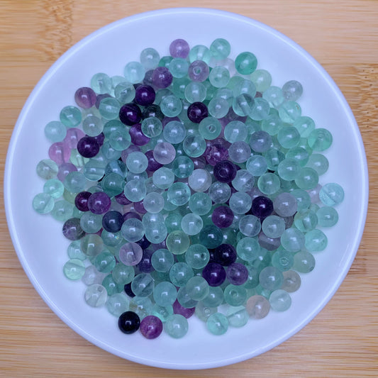 Fluorite bead 168pcs_ 1 bowl 6mm(SIX23)