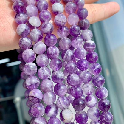 Natural Crystal Bead Strand(≈44pcs beads/ 2 bracelet)-Sophie