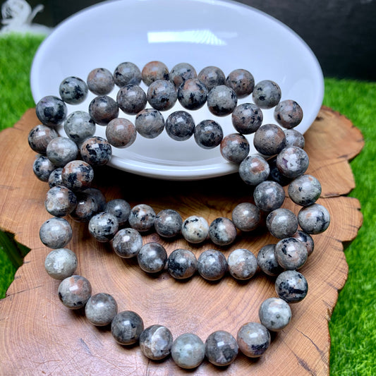 Yooperlite bracelet 8mm 1pc（SL163）
