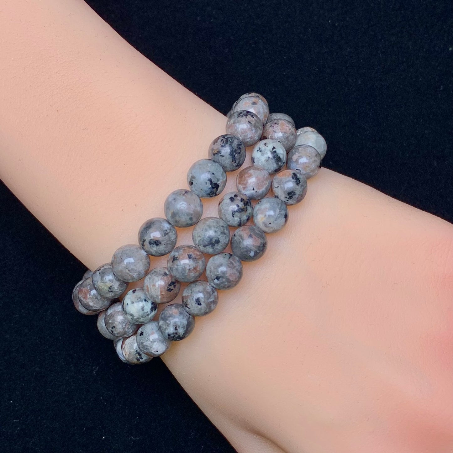 Yooperlite bracelet 8mm 1pc（SL163）