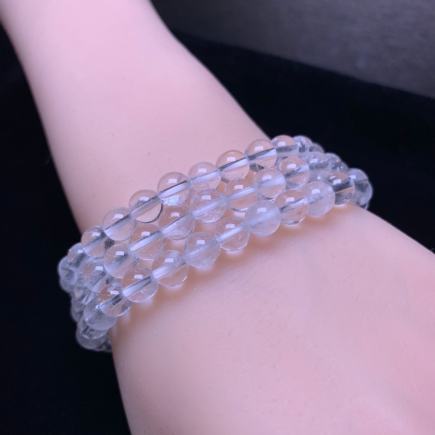 Clear quartz bracelet 6mm 1pc（SL194）