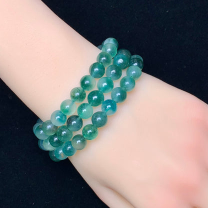 Coral chalcedony（dyed）bracelet 8mm 1pc(SL193)