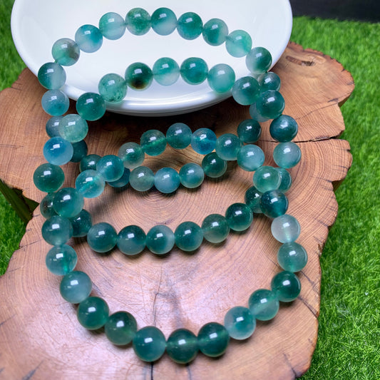 Coral chalcedony（dyed）bracelet 8mm 1pc(SL193)