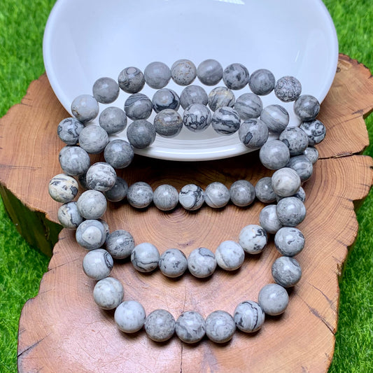 Picasso jasper bracelet 8mm 1pc(SL192)