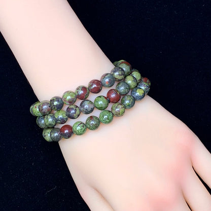 Dragon Blood Jasper Bracelet 8mm 1pc (SL217)