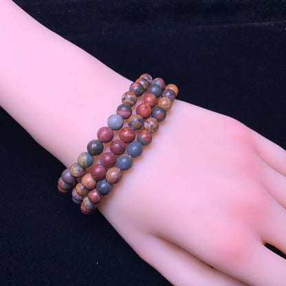 Cherry jasper bracelet 6mm 1pc(SL175)