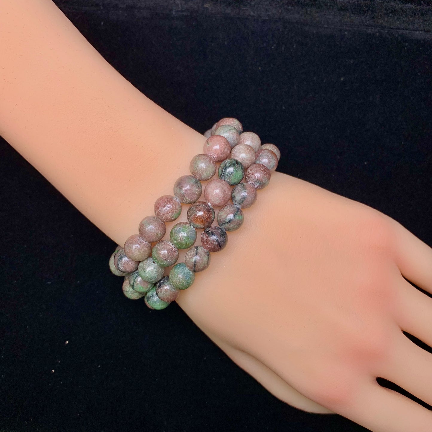 Garnet bracelet 8mm 1pc(SL171)