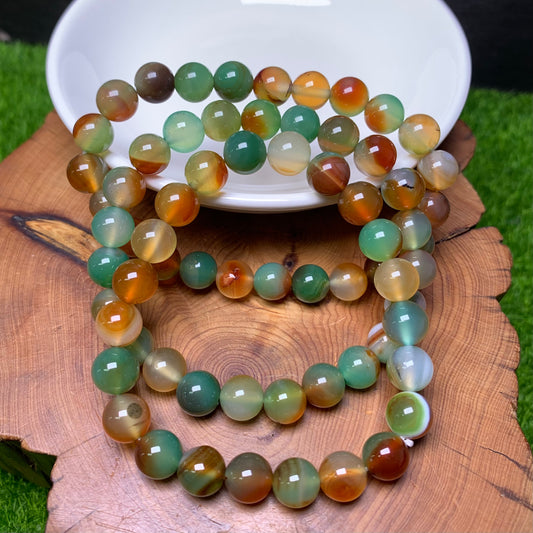 Peacock Agate（DYED） Bracelet 8mm 1pc (SL201)
