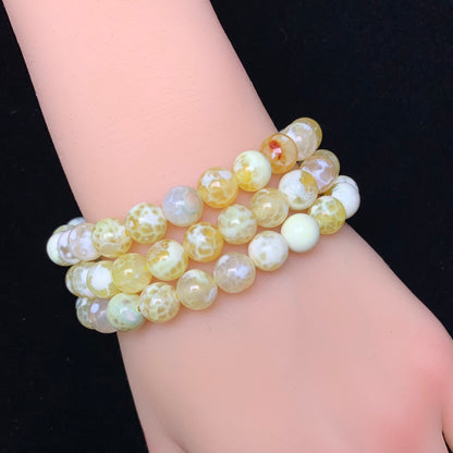 FireFly Agate(DYED) Bracelet 8mm (SL204)