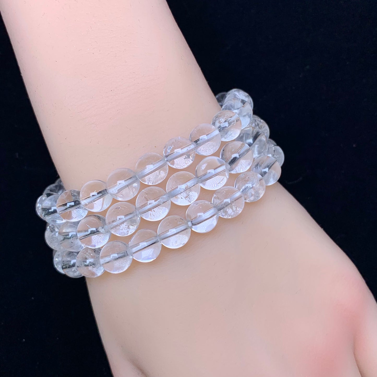 Clear quartz Bracelet 8mm 1pc (SL208)