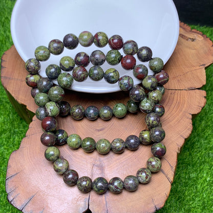 Dragon Blood Jasper Bracelet 8mm 1pc (SL217)