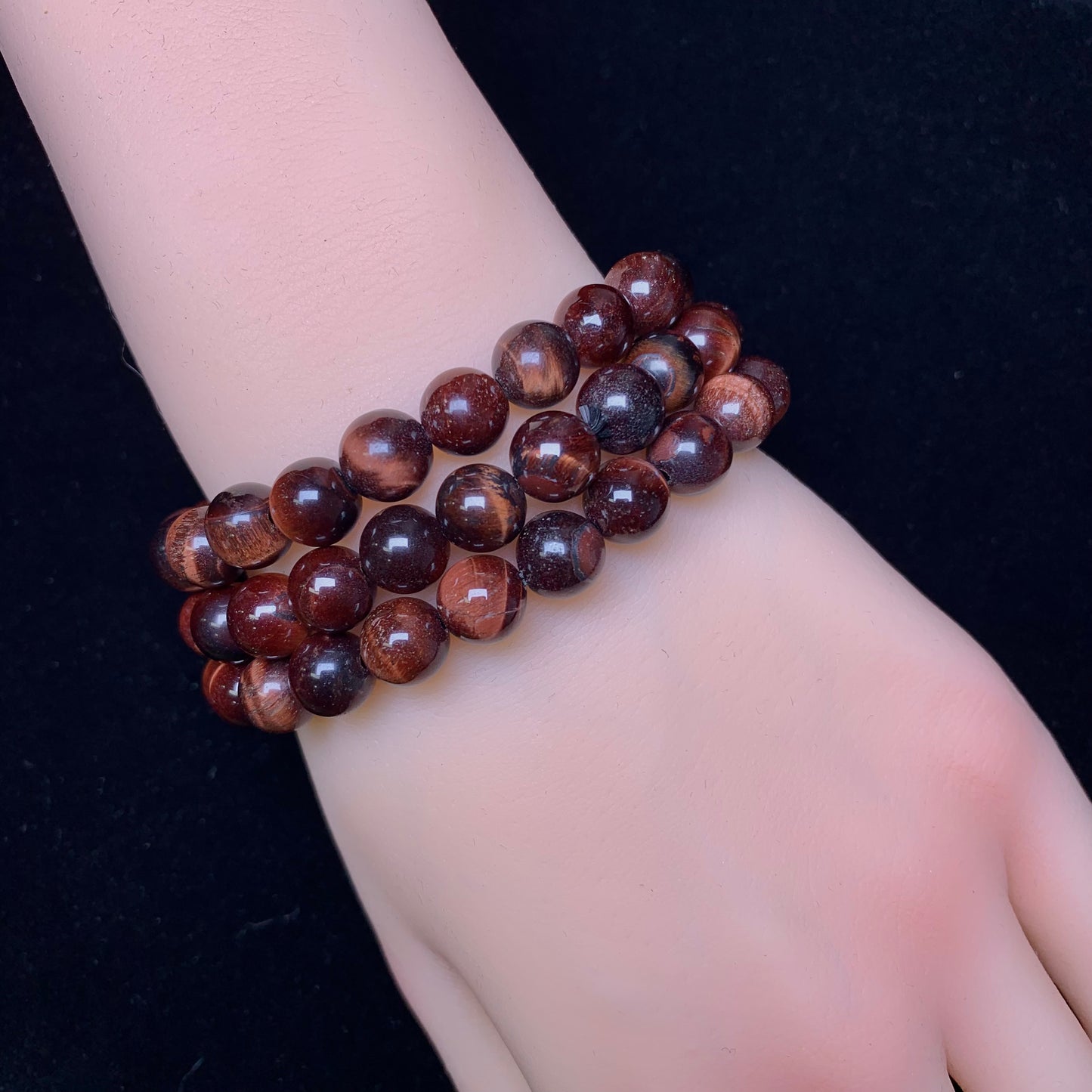 Red Tiger Eye Bracelet 8mm 1pc (SL218)