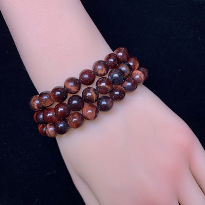 Red Tiger Eye Bracelet 8mm 1pc (SL218)