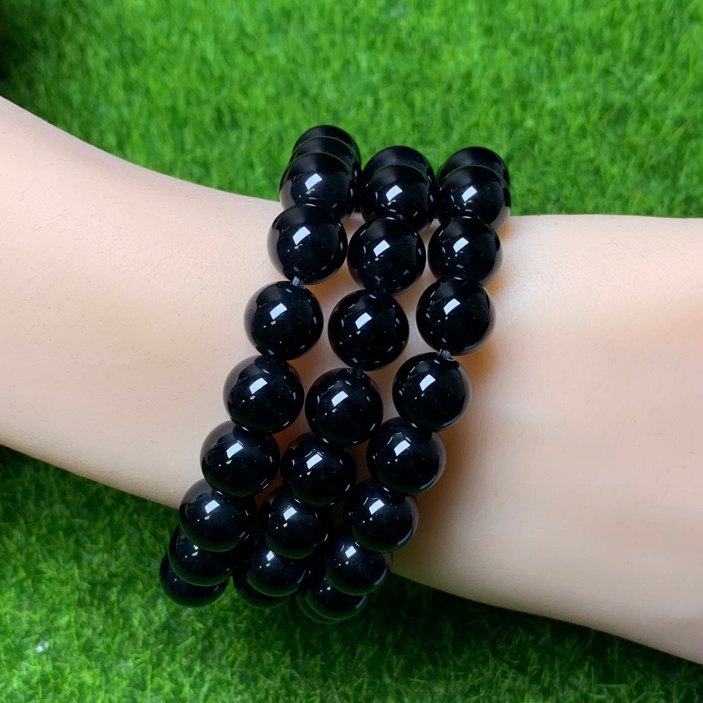 Black onyx bracelet 10mm 1pc(SL191)