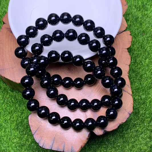 Black onyx bracelet 10mm 1pc(SL191)