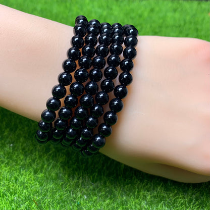 Black onyx bracelet 6mm 1pc(SL184)