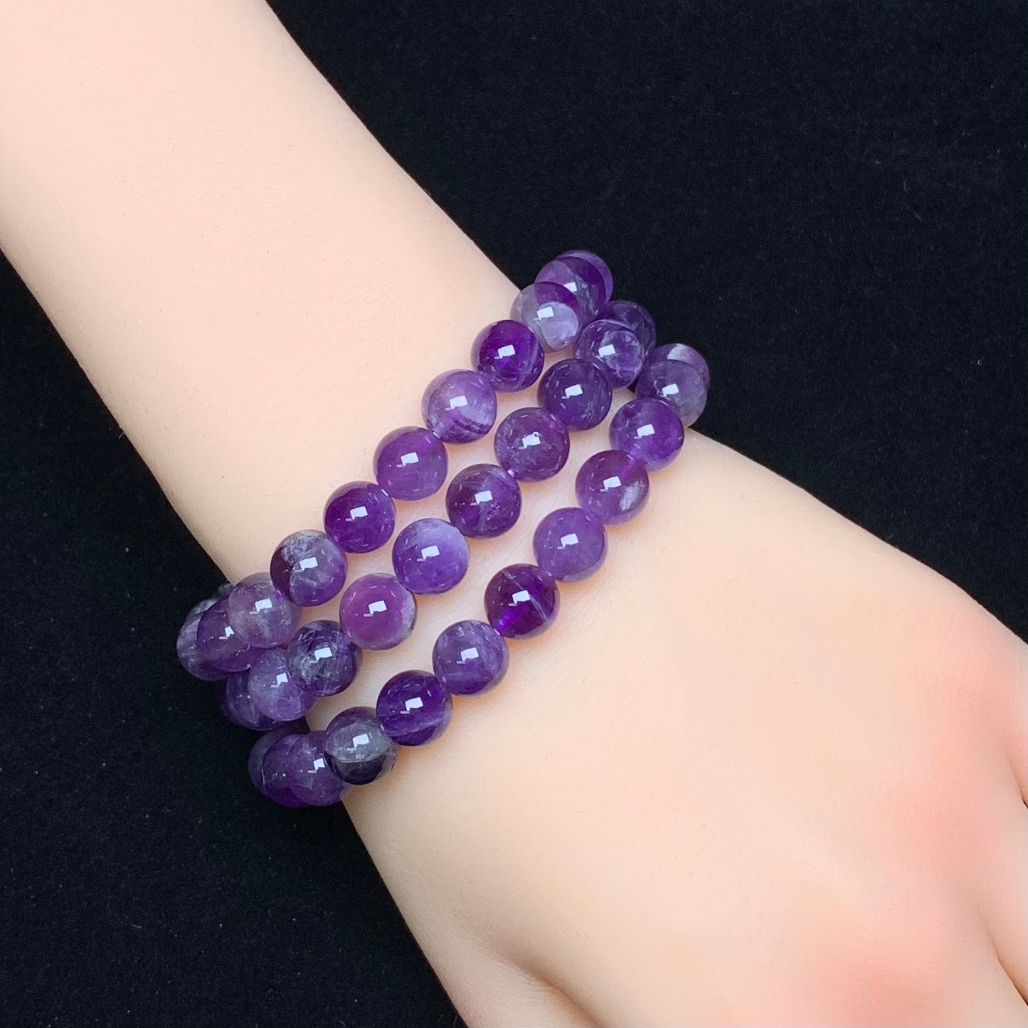 Dream Amethyst Bracelet 8mm 1pc (SL232)