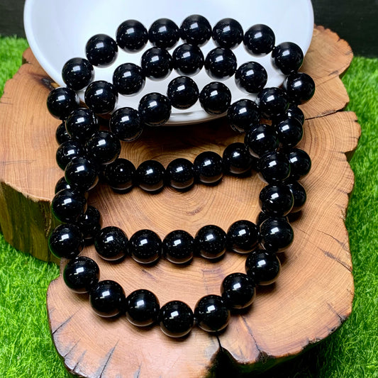 Black obsidian Bracelet 10mm 1pc (SL227)