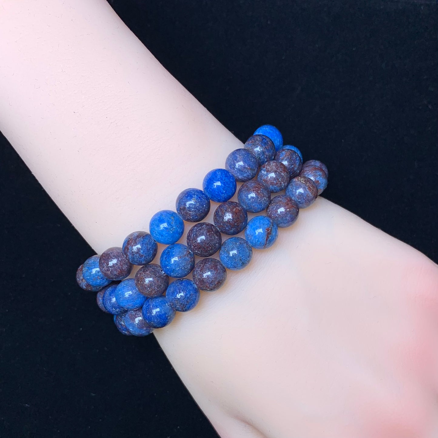 Blue Opal Bracelet 8mm 1pc (SL238)